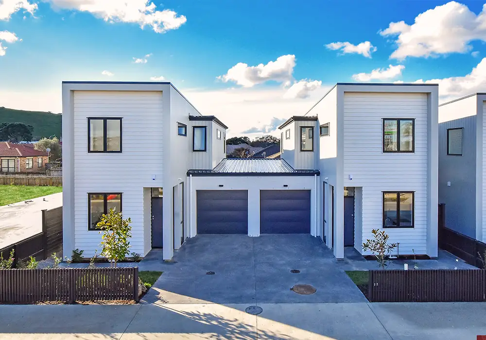 New Mangere homes on completion