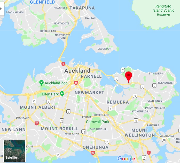 map of Auckland Builders